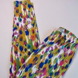 Body Central multicolor print leggings OS